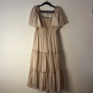 Ivy City Dress Cream - Size Small